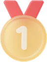1위 순위 아이콘
