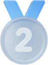 2위 순위 아이콘